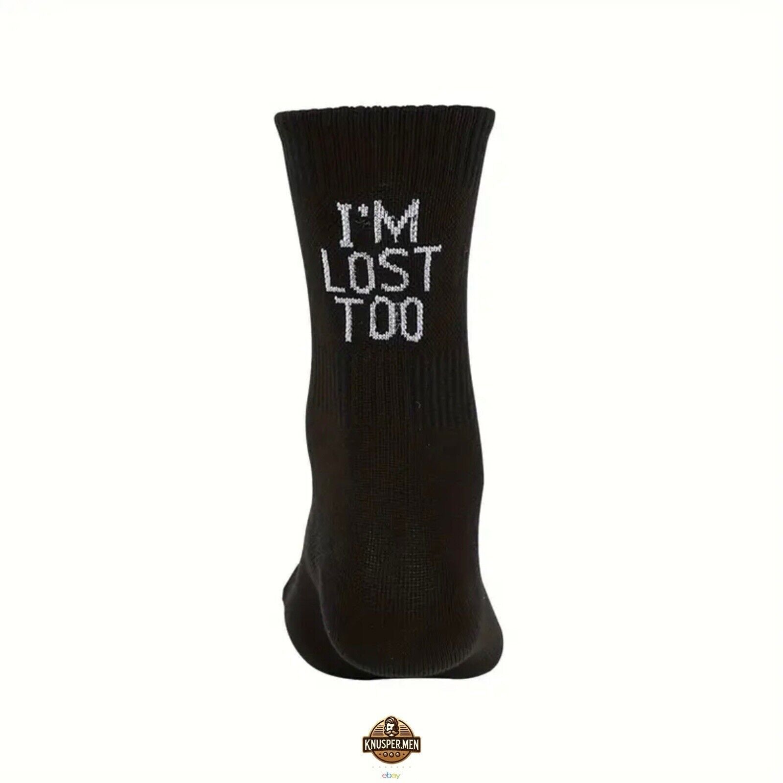 Funny Socken - I‘M LOST - Einheitsgröße / 1 Paar