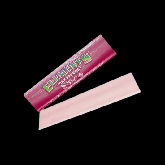 10x Elements King Size Slim Papers - Blättchen  Pink
